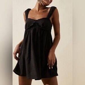 NWOT Free People Blissful Breeze Mini Dress